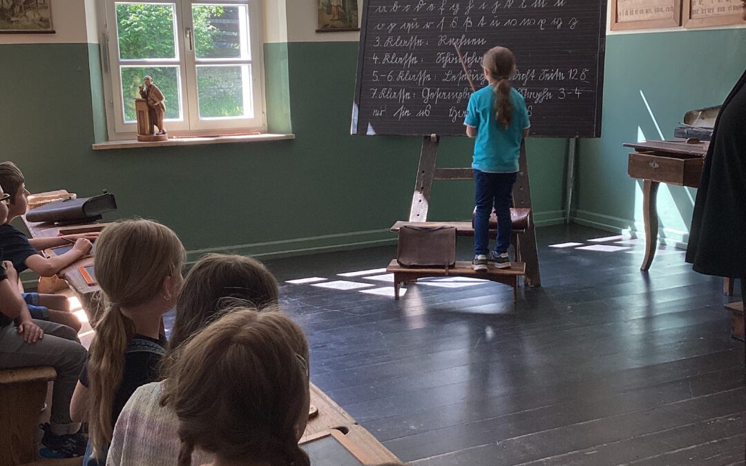 Ausflug ins Schulmuseum