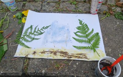 Kunstwerke aus Naturfarben