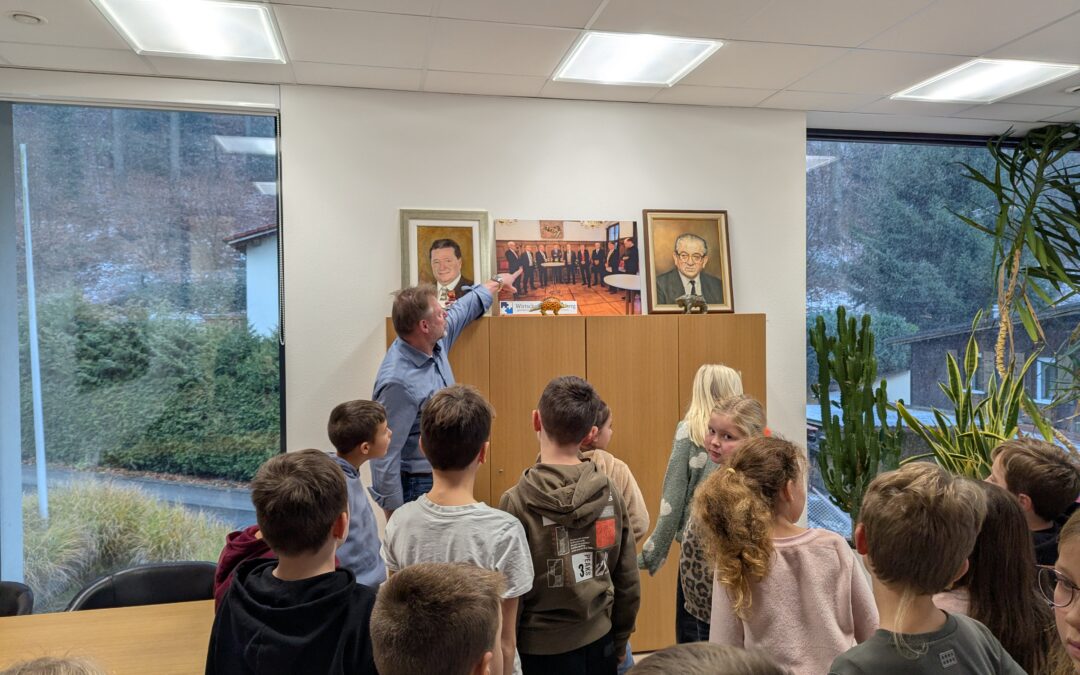 Zu Besuch beim Bürgermeister