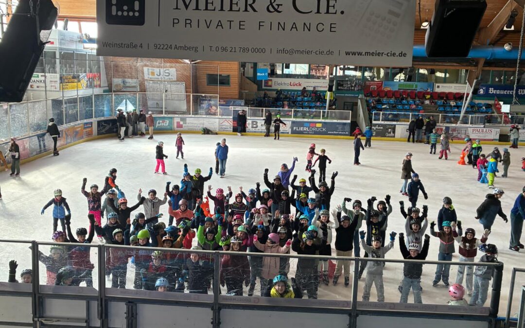 Auf glatten Kufen unterwegs