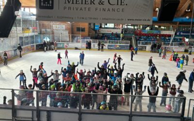Auf glatten Kufen unterwegs