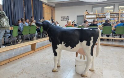 Was macht die Kuh in unserer Schule?